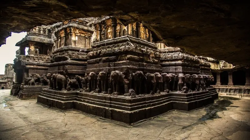 Ellora Caves: A Journey into Ancient Rock-Cut Splendor